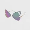 Women's Rimless Metal Butterfly Novelty Sunglasses - Wild Fable™ Green -Wild Fable GUEST 797dabe9 d64f 4463 b2df 0913cb7c40ff