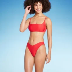 Women's Low-Rise Super Cheeky Extra High Leg Bikini Bottom - Wild Fable™ Red 8 Women's Low-Rise Super Cheeky Extra High Leg Bikini Bottom - Wild Fable™ Red -Wild Fable GUEST 7a67b060 927c 43d8 bd73 7910886e1b5b