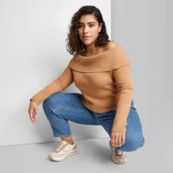 Women's Fitted Off The Shoulder Sweater Top - Wild Fable™ 11 Women's Fitted Off The Shoulder Sweater Top - Wild Fable™ -Wild Fable GUEST 7e6c7c88 cd35 44b9 9708 234f66e15df2