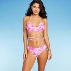 Women's Cheeky Bikini Bottom - Wild Fable™ Pink Heart Print -Wild Fable GUEST 80c131c2 3f0a 4795 a1a0 84d1aaddde5a