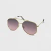 Women's Metal Geometric Aviator Sunglasses - Wild Fable™ Gold 1 Women's Metal Geometric Aviator Sunglasses - Wild Fable™ Gold -Wild Fable GUEST 80cf21dd 0f2b 4cda 8552 be80504eb717