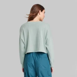 Women's Long Sleeve Heavy Knit T-Shirt - Wild Fable™ -Wild Fable GUEST 86938278 418c 4fee 942a 05434c17b869