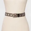 Women's Oversize Grommet Jelly Belt - Wild Fable™ Black -Wild Fable GUEST 89368241 54b7 4663 9292 ca88b4a0cca8