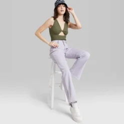 Women's Twist-Front Cut Out Tank Bodysuit - Wild Fable™ -Wild Fable GUEST 8995ff1f e9d2 448a b70b 7f68acfd111f