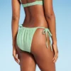 Women's Side-Tie Low-Rise High Leg Adjustable Lurex Bikini Bottom - Wild Fable™ 1 Women's Side-Tie Low-Rise High Leg Adjustable Lurex Bikini Bottom - Wild Fable™ -Wild Fable GUEST 8a8406c8 bb19 408e 8b4d a3b40ecf1875