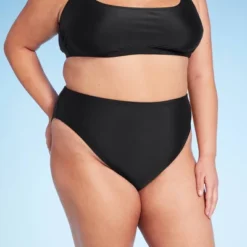 Women's Cheeky High Waist High Leg Bikini Bottom - Wild Fable™ Black 7 Women's Cheeky High Waist High Leg Bikini Bottom - Wild Fable™ Black -Wild Fable GUEST 94fa4142 3003 48ff ad32 6cb36e3724c4