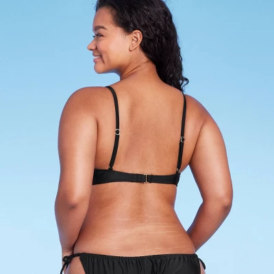 Women's Shirred Underwire Bikini Top - Wild Fable™ 3 Women's Shirred Underwire Bikini Top - Wild Fable™