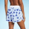 Women's 4" Inseam High Waist Lace-Up Board Shorts - Wild Fable™ Blue Floral Print 2 Women's 4" Inseam High Waist Lace-Up Board Shorts - Wild Fable™ Blue Floral Print -Wild Fable GUEST aa995792 f949 4297 8718 c04ef835116b