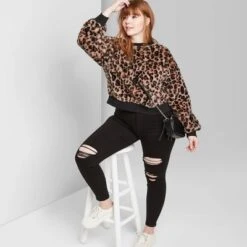 Women's Super-High Rise Distressed Skinny Jeans - Wild Fable™ Black -Wild Fable GUEST ac5fdf13 499a 49b9 b09f bb212afac2bd