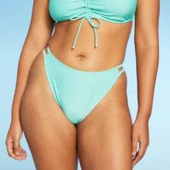 Women's Strappy Extra Cheeky Extra High Leg Bikini Bottom - Wild Fable™ Mint Green -Wild Fable GUEST ae69d0ad 03bc 474a 8860 0cc41f41d5c7