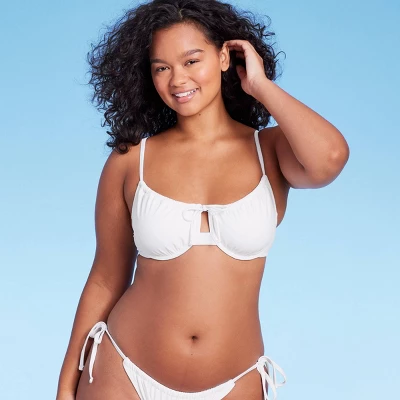 Women's Shirred Underwire Bikini Top - Wild Fable™ 12 Women's Shirred Underwire Bikini Top - Wild Fable™ - Image 10