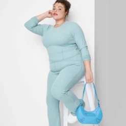 Women's Long Sleeve Corset Seam T-Shirt - Wild Fable™ -Wild Fable GUEST b42ea86f 424f 42a3 8025 234c0f9be6f7