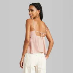 Women's Lace Trim Babydoll Cami - Wild Fable™ -Wild Fable GUEST b4ec9f4f faa2 492f 8548 758f3461fd92