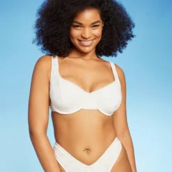 Women's Pointelle Underwire Bikini Top - Wild Fable™ 10 Women's Pointelle Underwire Bikini Top - Wild Fable™ -Wild Fable GUEST b55a8d1d 1da1 4830 be47 2f833cb58931