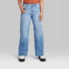 Women's Super-High Rise Wide Leg Baggy Jeans - Wild Fable™ Blue Wash -Wild Fable GUEST ba8bd9c8 49cb 44e3 ae9b e34074721f9e