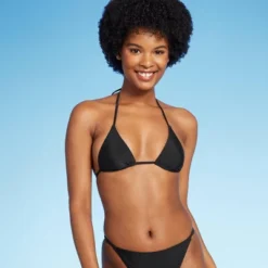Women's Low Coverage Mini Triangle Bikini Top - Wild Fable™ Black 11 Women's Low Coverage Mini Triangle Bikini Top - Wild Fable™ Black -Wild Fable GUEST ba8c8342 43c6 4d62 a7f6 43b9cf226804
