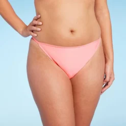 Women's Side Tab Cheeky Bikini Bottom - Wild Fable™ Pink 11 Women's Side Tab Cheeky Bikini Bottom - Wild Fable™ Pink -Wild Fable GUEST be953595 fa77 415b 9c1f f81a7d086544