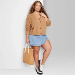 Women's Slouchy Button-Front Cardigan - Wild Fable™ 12 Women's Slouchy Button-Front Cardigan - Wild Fable™ -Wild Fable GUEST bf48b1cb 0a72 4896 957f 7c851cd47ee3