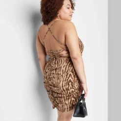 Women's Lace-Up Back Satin Mini Bodycon Dress - Wild Fable™ 11 Women's Lace-Up Back Satin Mini Bodycon Dress - Wild Fable™ -Wild Fable GUEST c08c3923 49ef 4ef9 81c4 7540aec24663