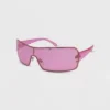 Women's Rimless Wrap Shield Sunglasses - Wild Fable™ -Wild Fable GUEST c1fcb09a 5f5d 4d00 a879 6dd16bf928fa