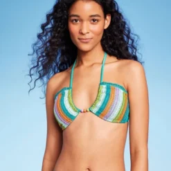 Women's Crochet U Bralette Bikini Top - Wild Fable™ Multi -Wild Fable GUEST c26b9ac7 e943 4fb7 a6ec 5b9c7a63ea03