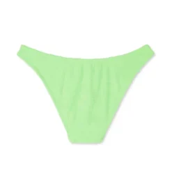 Women's Terry Textured High Leg Cheeky Bikini Bottom - Wild Fable™ Green -Wild Fable GUEST c615b7d7 a87e 4bdb bd04 321ce7a82f16