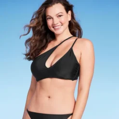 Women's Cut Out One Shoulder Bikini Top - Wild Fable™ -Wild Fable GUEST cb837f10 9fec 439f 9f85 7e2ab5744e20
