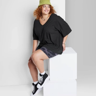 Women's Short Sleeve Relaxed Fit V-Neck T-Shirt - Wild Fable™ 5 Women's Short Sleeve Relaxed Fit V-Neck T-Shirt - Wild Fable™ - Image 3