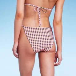 Women's High Leg Cheeky Bikini Bottom - Wild Fable™ Multi Check Print 12 Women's High Leg Cheeky Bikini Bottom - Wild Fable™ Multi Check Print -Wild Fable GUEST ccd7b968 4a37 45c7 b58a 4de2ee536d2b