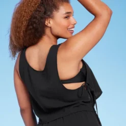 Women's Side-Tie Cover Up Cropped Tank Top - Wild Fable™ 9 Women's Side-Tie Cover Up Cropped Tank Top - Wild Fable™ -Wild Fable GUEST ceb63246 8140 4576 8d4c acaa8dba1722