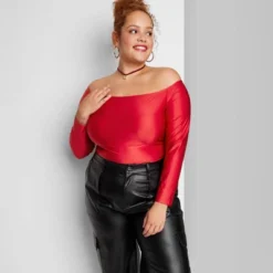 Women's Long Sleeve Off The Shoulder T-Shirt - Wild Fable™ 11 Women's Long Sleeve Off The Shoulder T-Shirt - Wild Fable™ -Wild Fable GUEST d36ab4d2 5979 4fe9 b78c 3df2bf04f2d9