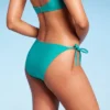 Women's Side-Tie Cheeky Bikini Bottom - Wild Fable™ Green 2 Women's Side-Tie Cheeky Bikini Bottom - Wild Fable™ Green -Wild Fable GUEST d4b76acf 06e4 4a17 b5f7 347a32cd8390