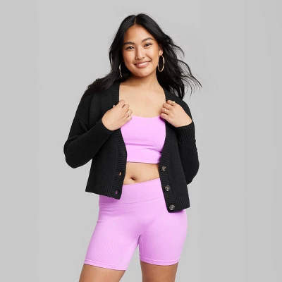 Women's Slouchy Button-Front Cardigan - Wild Fable™ 3 Women's Slouchy Button-Front Cardigan - Wild Fable™