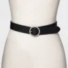 Women's Round Buckle Belt - Wild Fable™ Black 1 Women's Round Buckle Belt - Wild Fable™ Black -Wild Fable GUEST db18d898 09a1 4250 adff df5174315330