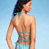 Women's Foil Triangle Bikini Top - Wild Fable™ Teal Green 2 Women's Foil Triangle Bikini Top - Wild Fable™ Teal Green -Wild Fable GUEST dd566e4c be13 453f 818a 2d8c71ce792a