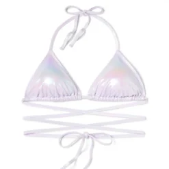 Women's Extreme Wrap Triangle Bikini Top - Wild Fable™ Light Purple Iridescent 13 Women's Extreme Wrap Triangle Bikini Top - Wild Fable™ Light Purple Iridescent -Wild Fable GUEST e0317259 369c 4383 ae78 d5c3f07d8f3a