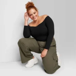 Women's Long Sleeve Off The Shoulder T-Shirt - Wild Fable™ 9 Women's Long Sleeve Off The Shoulder T-Shirt - Wild Fable™ -Wild Fable GUEST e1ed2e79 c858 4f08 b991 191552cbc2ed