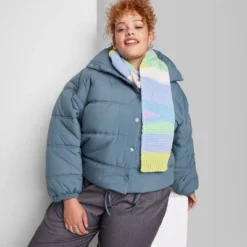 Women's Duvet Puffer Jacket - Wild Fable™ -Wild Fable GUEST f429bdae d011 42de a8de c7774657f779