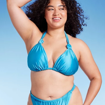 Women's Knotted Halter Bikini Top - Wild Fable™ 5 Women's Knotted Halter Bikini Top - Wild Fable™ - Image 3