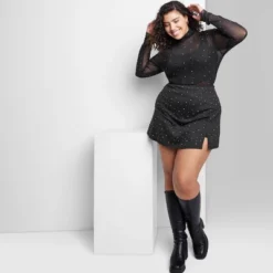 Women's Rhinestone Mesh Mock Turtleneck Top - Wild Fable™ 10 Women's Rhinestone Mesh Mock Turtleneck Top - Wild Fable™ -Wild Fable GUEST f4c60f9d c05b 482a adfc 2e176c1b92d5