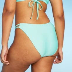 Women's Strappy Extra Cheeky Extra High Leg Bikini Bottom - Wild Fable™ Mint Green -Wild Fable GUEST fc5350f3 8452 4e2a 8582 e2394dc43286